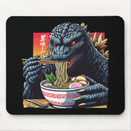 Drache isst Ramen Mousepad