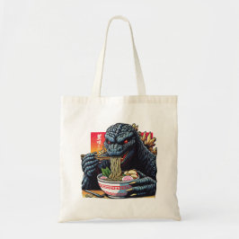 Drache isst Ramen Tragetasche