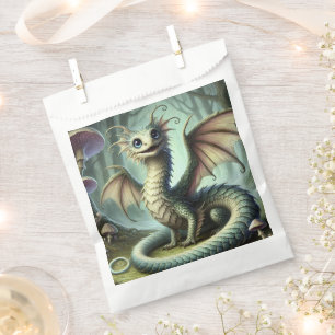 Drache Jabberwocky Niedlich Fantasy Kreatur Kunst Geschenktütchen