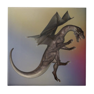 Drache-Kachel Fliese