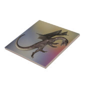 Drache-Kachel Fliese (Seite)