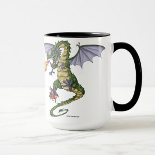 Drache-Kaffee-Tassen und BierSteins Tasse