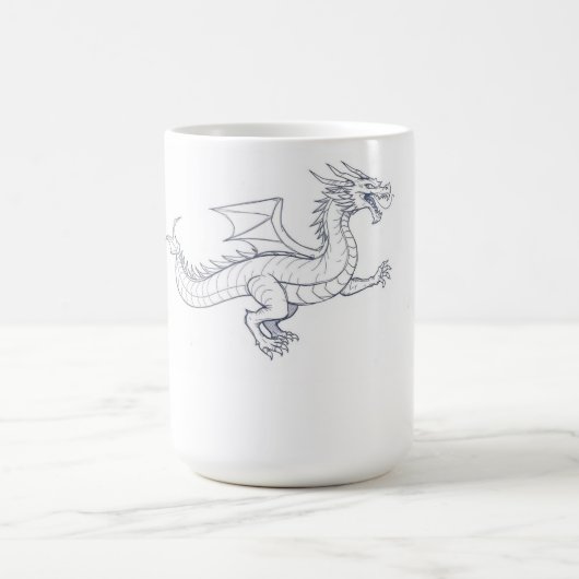 Drache Kaffeetasse (Mittel)