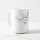 Drache Kaffeetasse (Vorderseite Links)