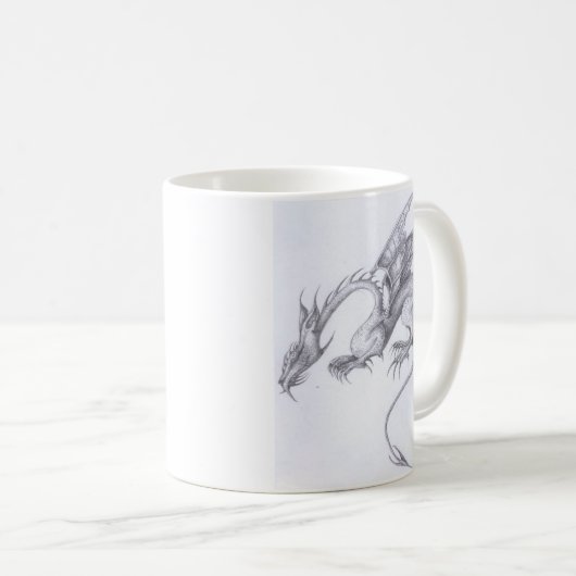 Drache Kaffeetasse (VorderseiteRechts)