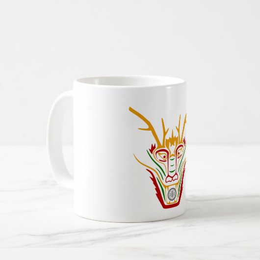 Drache Kaffeetasse (Vorderseite Links)