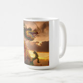 Drache Kaffeetasse (VorderseiteRechts)