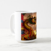 Drache Kaffeetasse (Vorderseite Links)