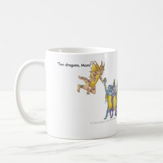 Drache-Kaffeetasse Kaffeetasse (Links)
