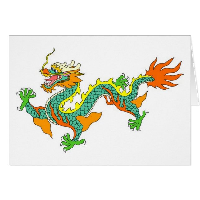 Drache, Kaiser, Gott, Göttin, Lord, China, (Vorderseite (Horizontal))