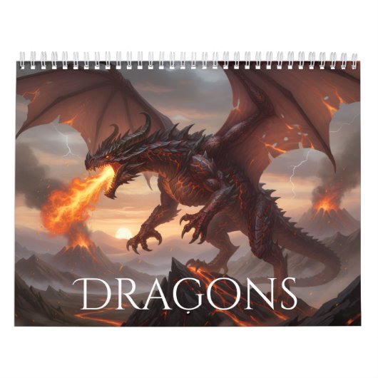 Drache Kalender (Titelbild)