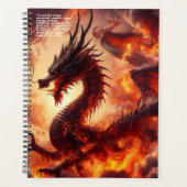 Drache Kalender Planer (Vorderseite)