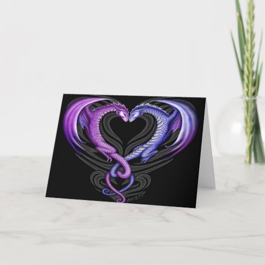 Drache Karte (Vorderseite)