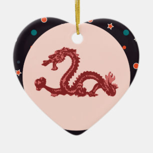 Drache Keramik Ornament