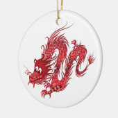 Drache Keramikornament (Links)