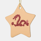 Drache Keramikornament (Links)