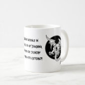 Drache-Ketschup 1 Kaffeetasse (VorderseiteRechts)