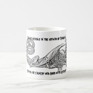 Drache-Ketschup 2 Kaffeetasse