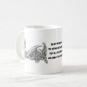 Drache-Ketschup 2 Kaffeetasse (Vorderseite Links)