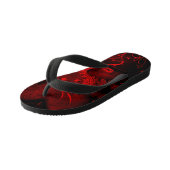 Drache Kinderbadesandalen (Schrägansicht)