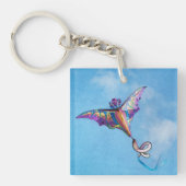 Drache Kite Digitalkunst Schlüsselanhänger (Vorderseite)