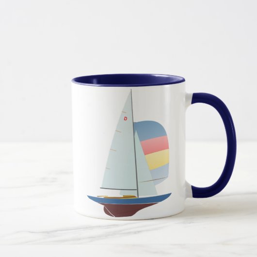 Drache-Klasse, die Segelboot läuft Tasse (Rechts)