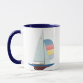 Drache-Klasse, die Segelboot läuft Tasse (Links)