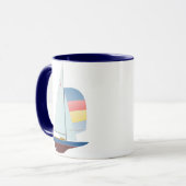 Drache-Klasse, die Segelboot läuft Tasse (Vorderseite Links)