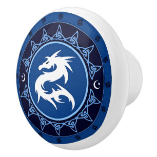 Drache-Knoten 1 Keramikknauf