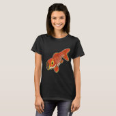 Drache Koi Fisch T-Shirt (Vorne ganz)