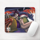 Drache-Königin Mousepad (Mit Mouse)