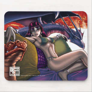 Drache-Königin Mousepad