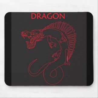Drache-Kontur Mousepad