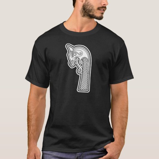 Drache-Kopf T-Shirt (Vorderseite)