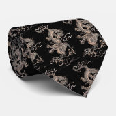 Drache Krawatte (Gerollt)