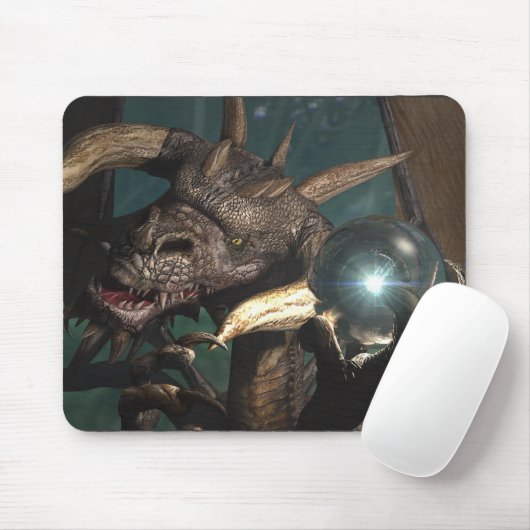 Drache-Kristall Mousepad (Mit Mouse)