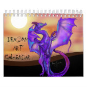 Drache-Kunst-Kalender Kalender (Titelbild)