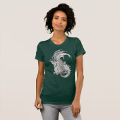 Drache-Kunst Nouveau Art ~shirt T-Shirt (Vorne ganz)