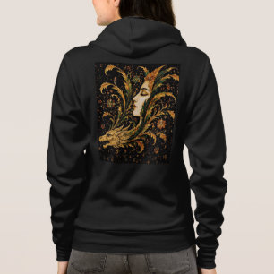 Drache Lady Damen Hoodie   Persische Fantasy-Kunst