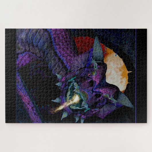 Drache-Lager Puzzle (Horizontal)