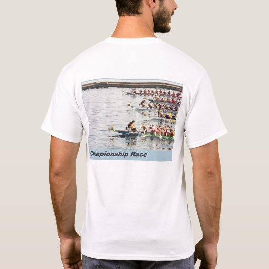 Drache-Laufen T-Shirt (Rückseite)