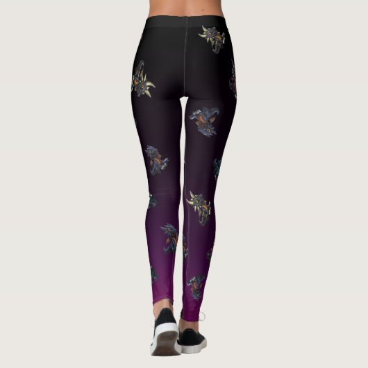 Drache-Leggings Leggings (Rückseite)