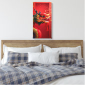 Drache Leinwanddruck (Insitu (Schlafzimmer))