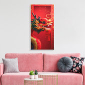 Drache Leinwanddruck (Insitu (Wohnzimmer))