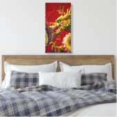 Drache  leinwanddruck (Insitu (Schlafzimmer))