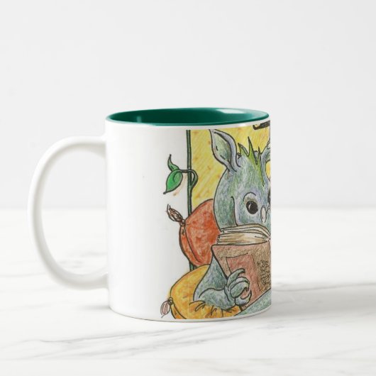 Drache-Leser Zwei-Ton Tasse (Links)