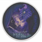 Drache Licht Buchclub Aufkleber (Vorderseite)