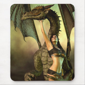 Drache-Liebhaber Mousepad