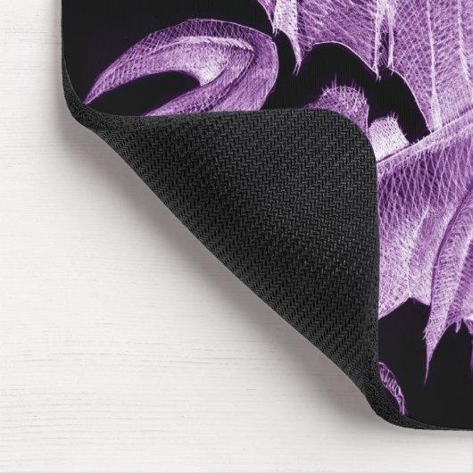 Drache lila Vorlagenmousepad Mousepad (Ecke)