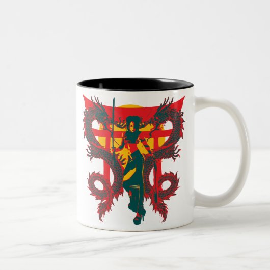 Drache Lilly Tasse (Rechts)